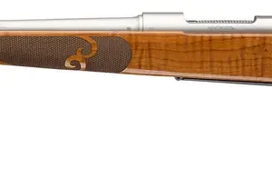 Winchester Model 70 Featherweight Stainless - Dark Maple