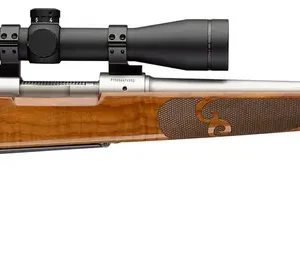 Winchester Model 70 Featherweight Stainless - Dark Maple